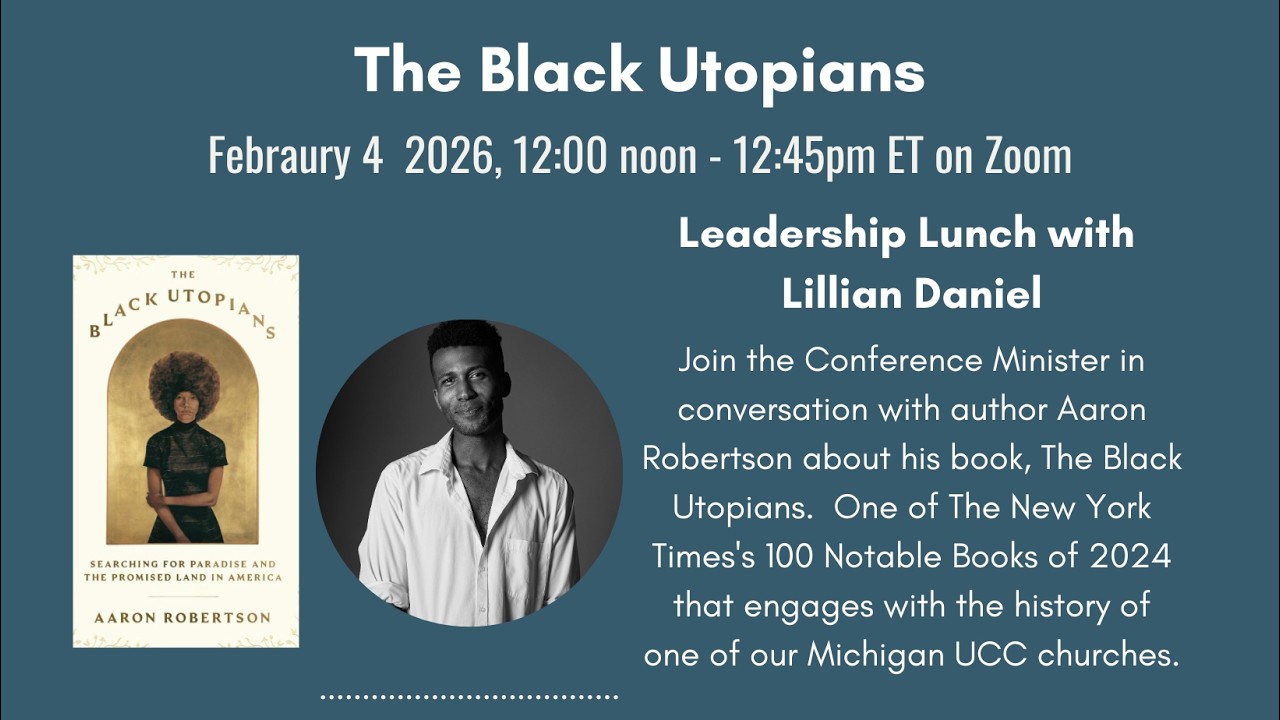 02.04.2026 The Black Utopians - with author Aaron Robertson Leadership Lunch with Lillian Daniel