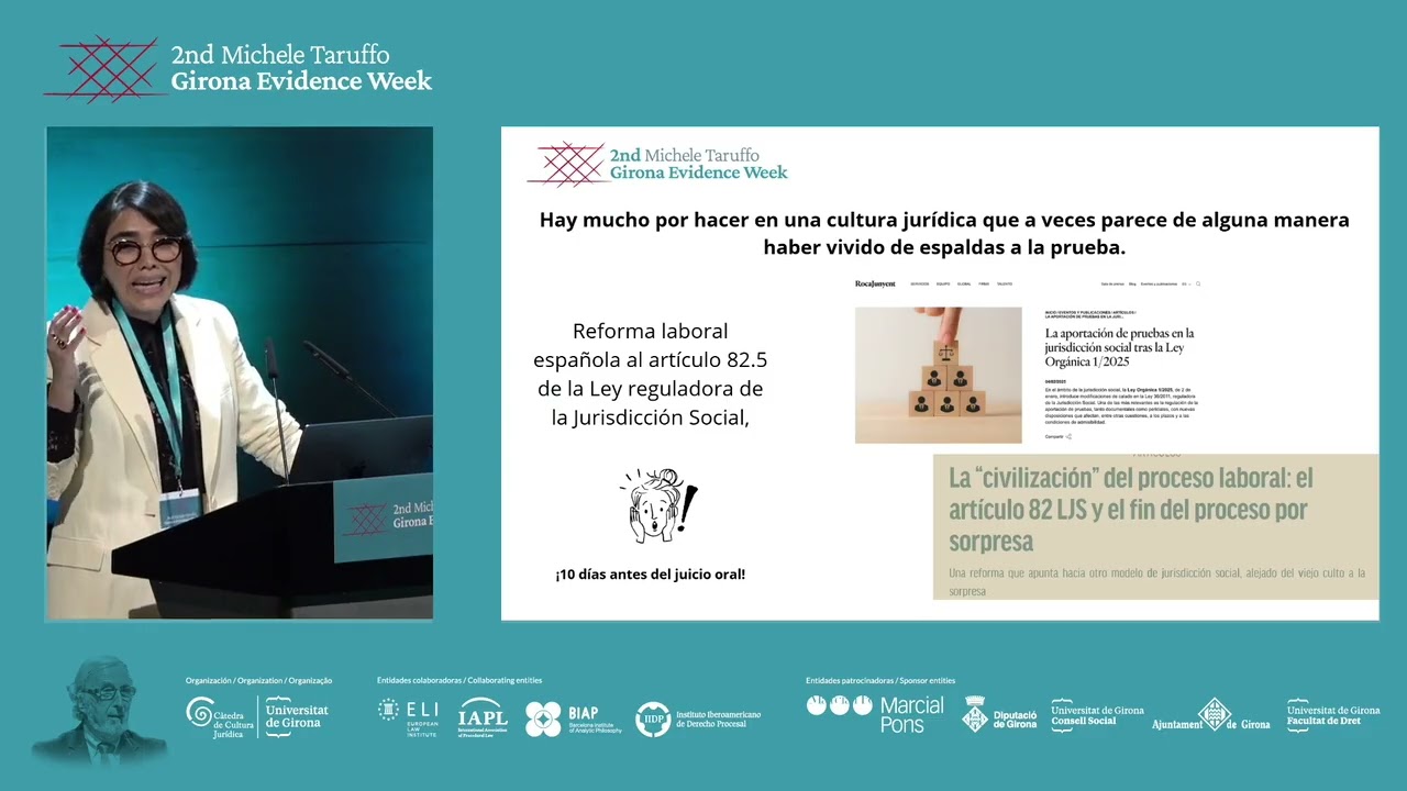 Carmen Vázquez: La audiencia previa en las reformas procesales civiles en Iberoamérica. (V.O.)