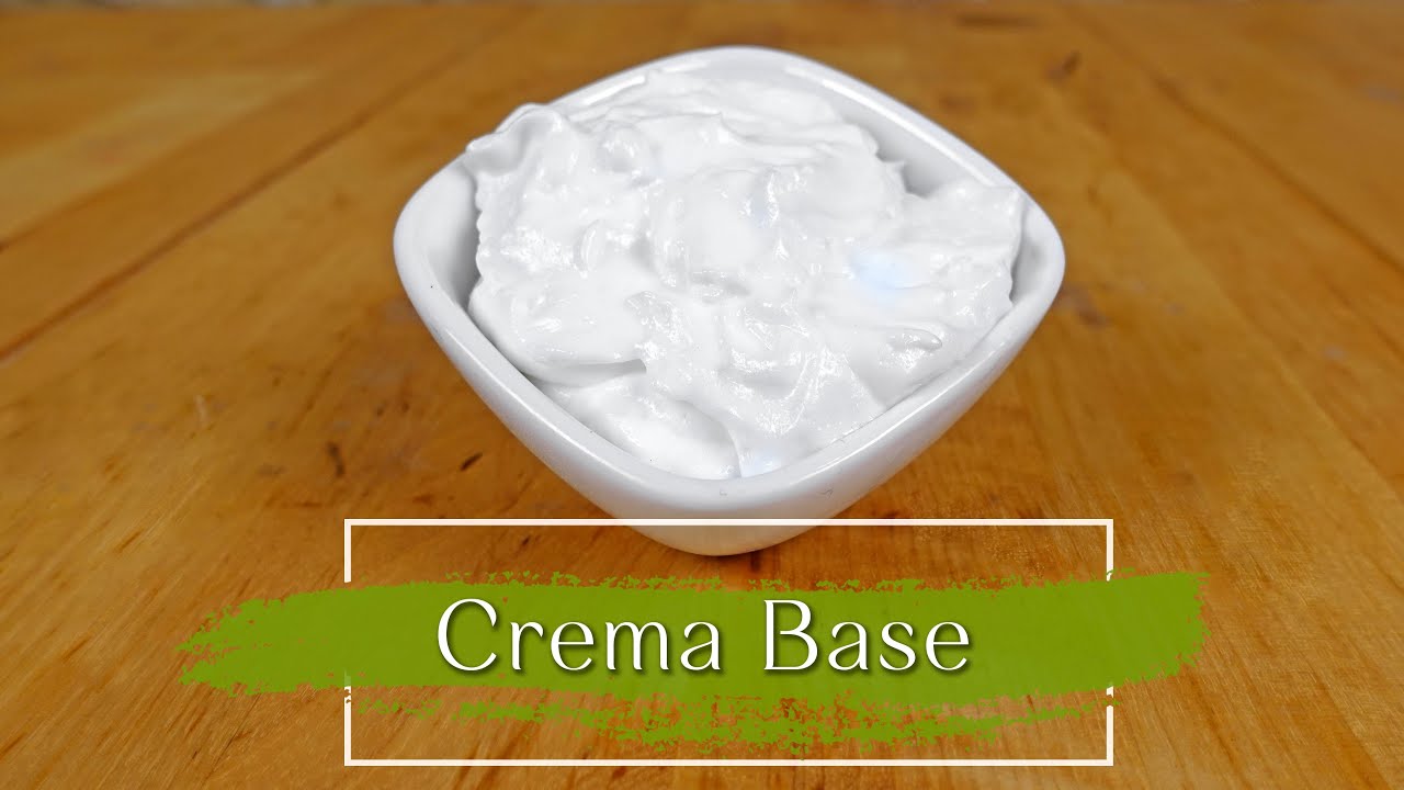 Como hacer tu primera crema base