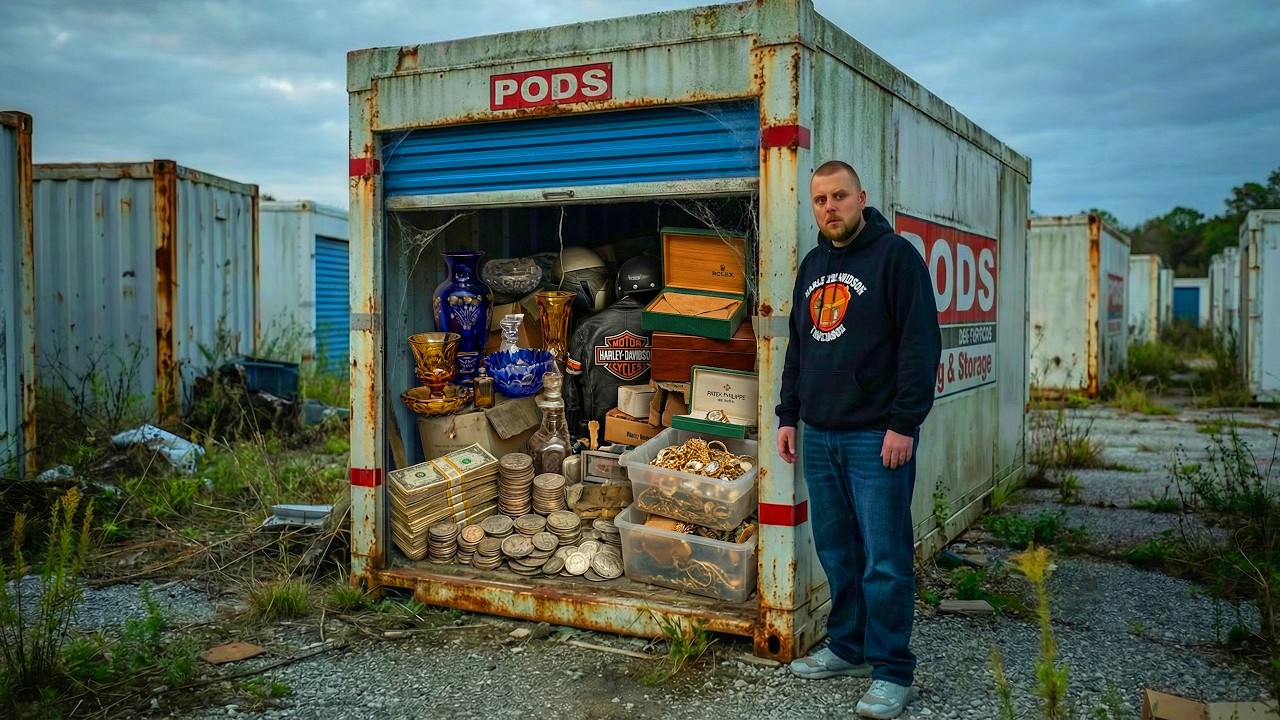 I Bought a Sealed Storage Pod NO ONE Touched... CASH, GOLD & SILVER