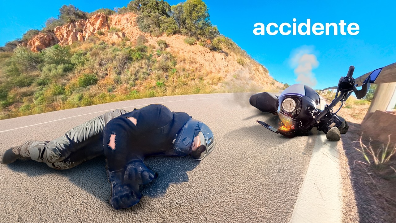 🤕 HE TENIDO UN ACCIDENTE DE MOTO.