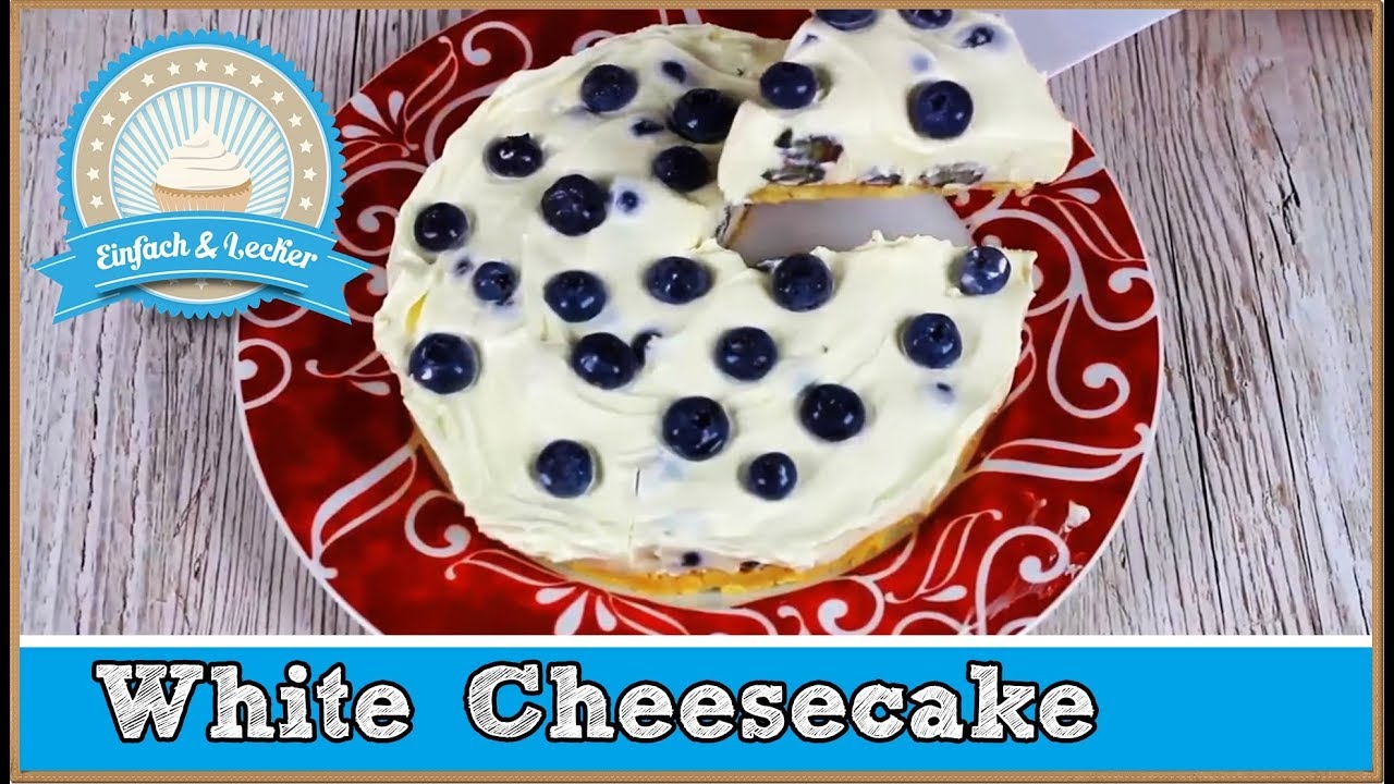 White Chocolate Cheesecake - einfaches rezept 🍰