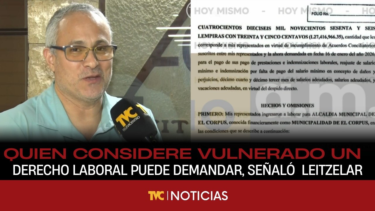 Quien considere vulnerado un derecho laboral puede demandar, señaló el abogado Germán Leitzelar.