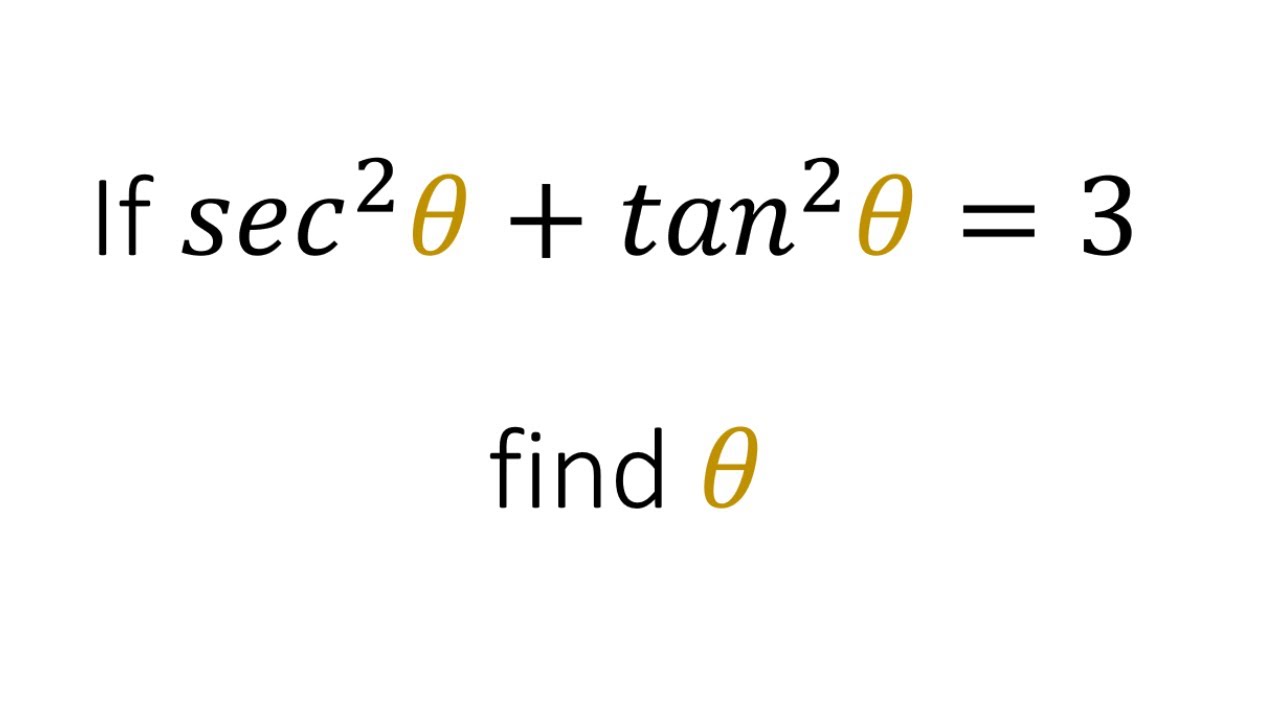 Applying Trigonometric Identities