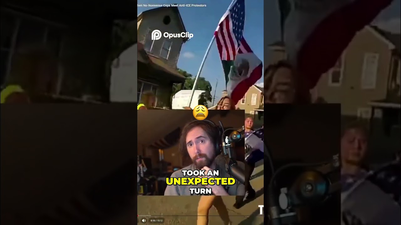 Cops vs Anti Ice Protesters Street Blockade Chaos!