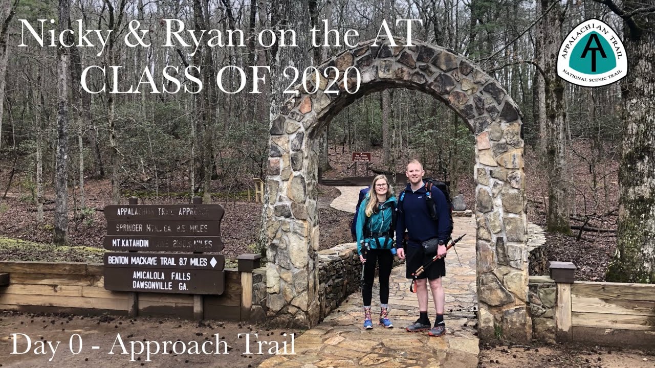 Day 0 on the Appalachian Trail - Amicalola Falls/ Approach Trail