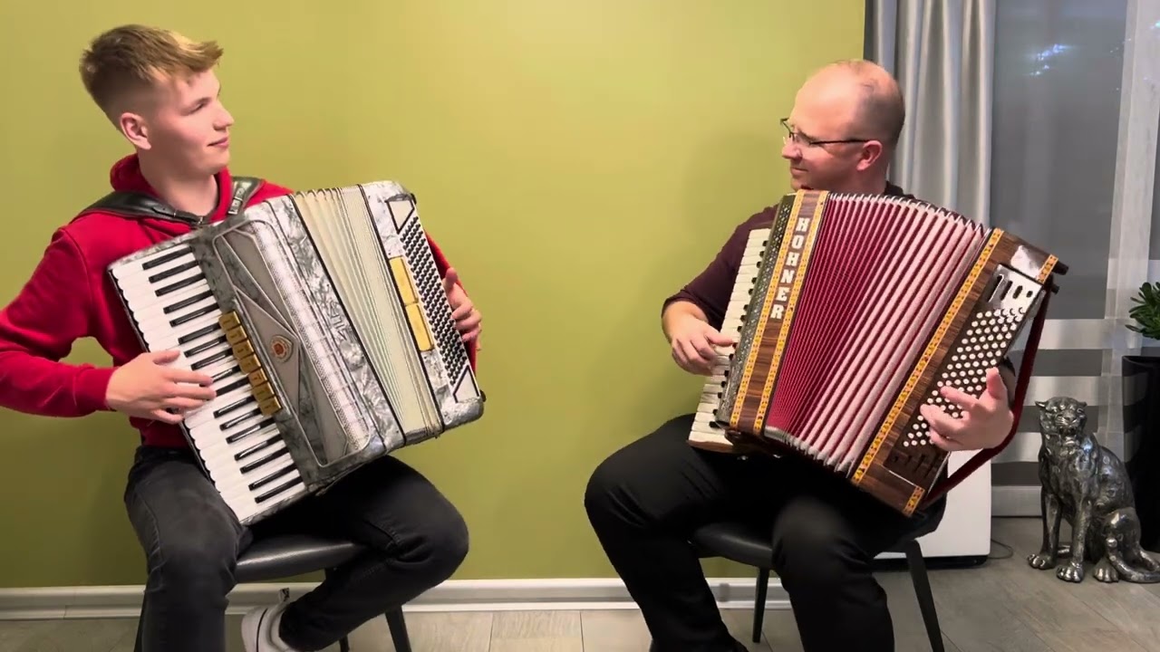 Tam koło Bobowej- duet akordeonowy z Piotrkiem @pietrek7777 