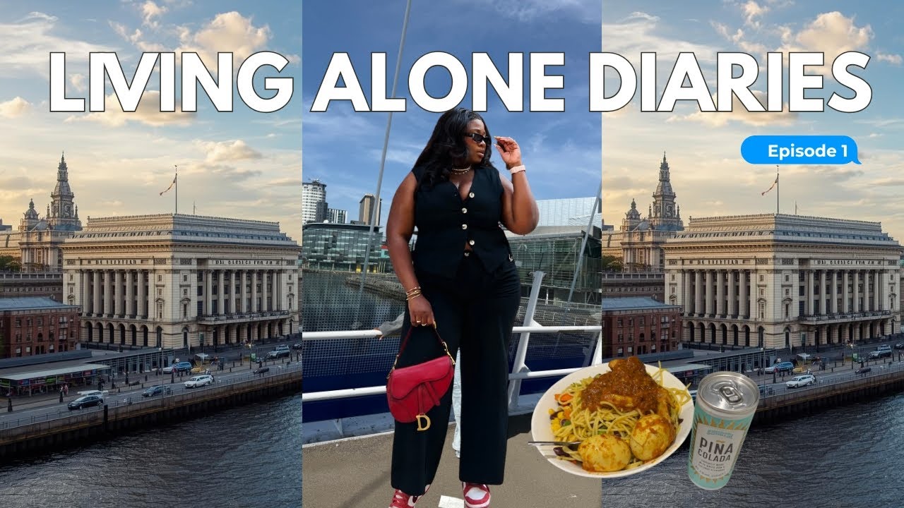 LIVING ALONE DIARIES: My first 24 hours in Liverpool( Grocery shopping + cooking & More