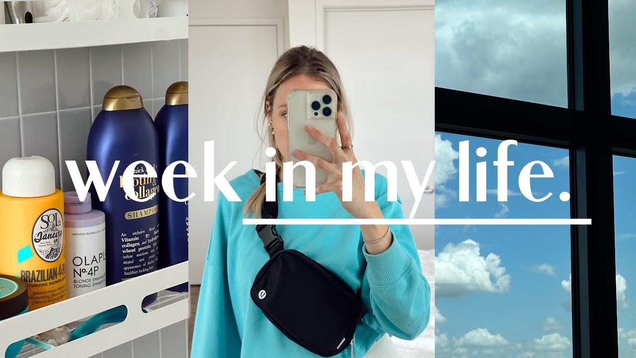 chill week: plastic PURGE, unexpected injury, & more apartment projects 💫