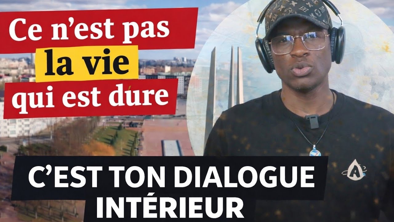 Ce n’est pas la vie qui est dure, c’est ton dialogue intérieur