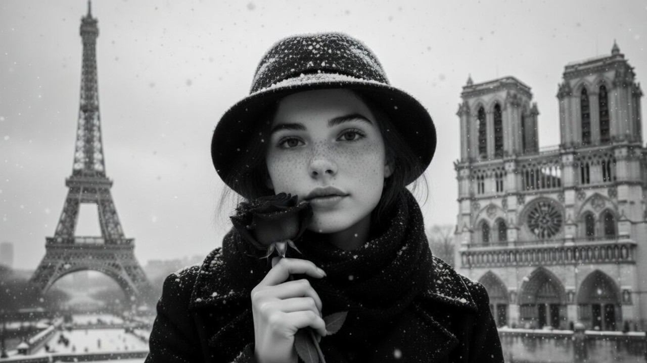 French Chanson Oldies 🎶 Classic French Love Songs & Old Paris Caf&eacute; Ambience
