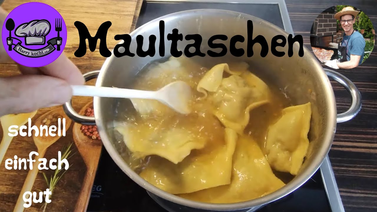 Schwäbische Maultaschen einfach selber machen