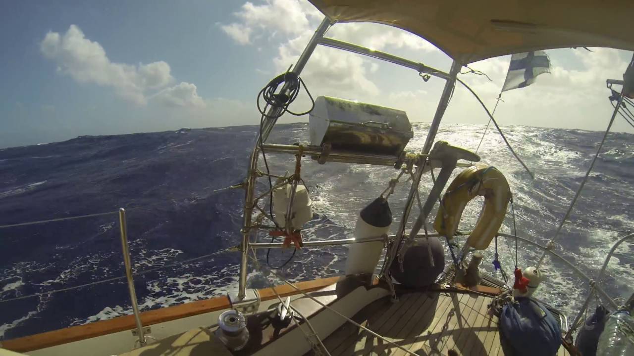 Tortola Horta in a Tayana 37 sailing boat during May-June 2016
