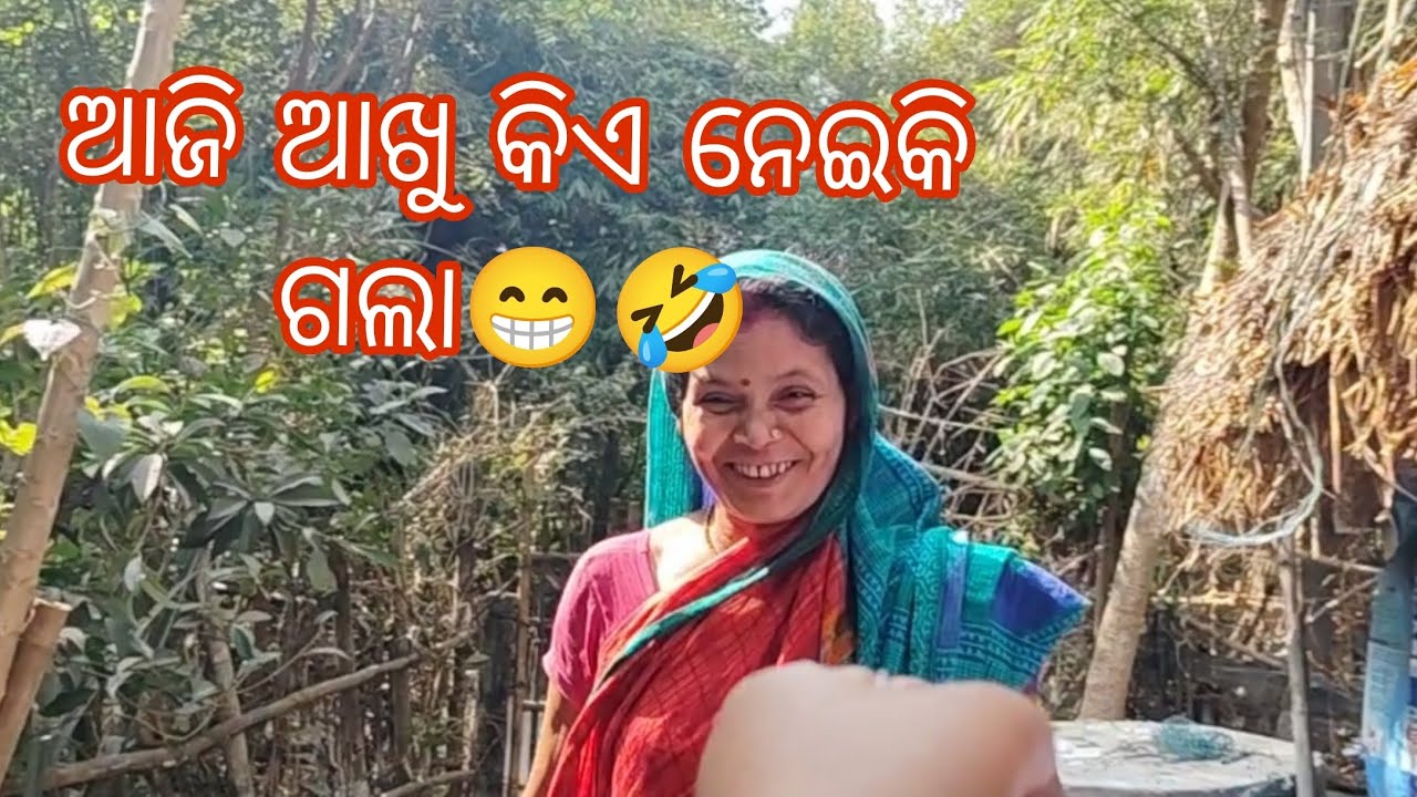 ଆଜି ଆଖୁ କିଏ ନେଇକି ଗଲା😁 🤣💜