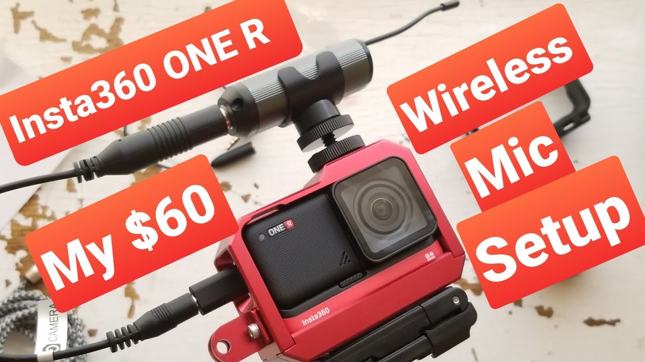 Insta360 One R - My $60 Wireless Mic Audio Setup for Vlogging.