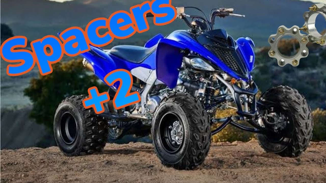 Yamaha raptor 700 “espaciadores +2” #atv || wheels spacers||