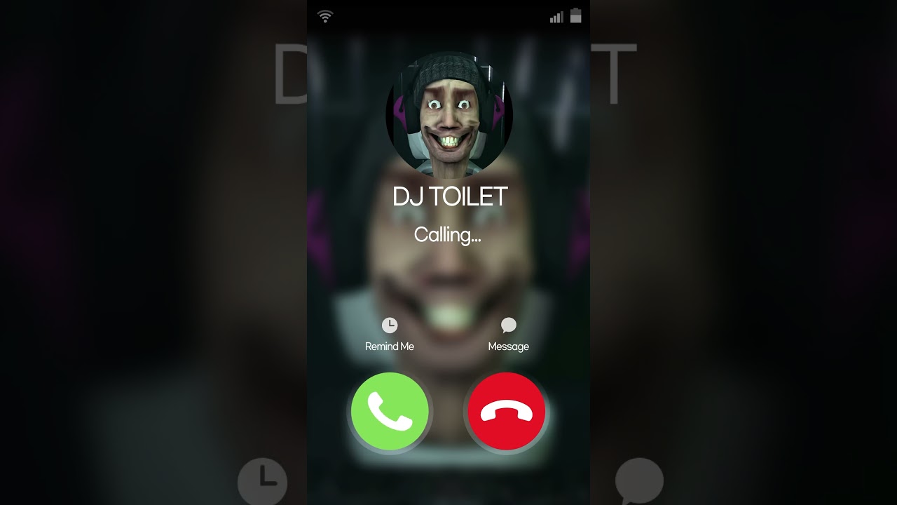 skibidi toilet dj toilet calling you❤️