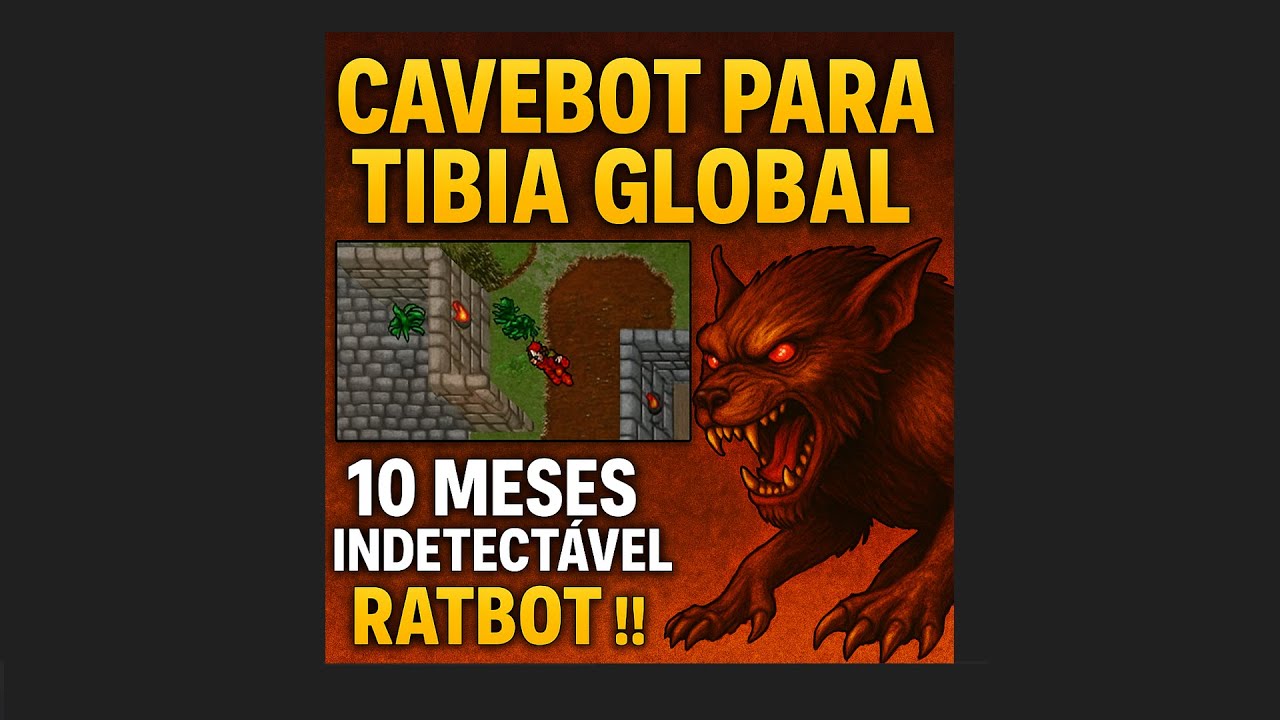 🔴Cavebot Tibia Global - Grim Reaper Yalahar lvl 250+