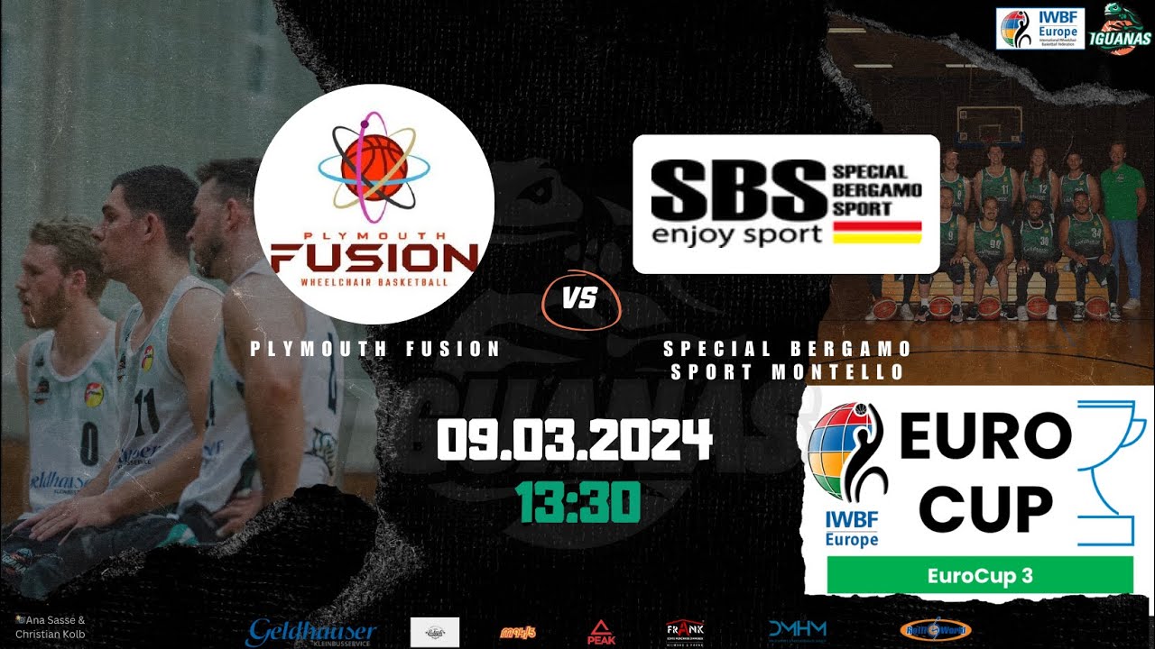 Plymouth Fusion Vs. Special Bergamo Sport Montello - 13:30 - Eurocup 3 - Im Iguanadome