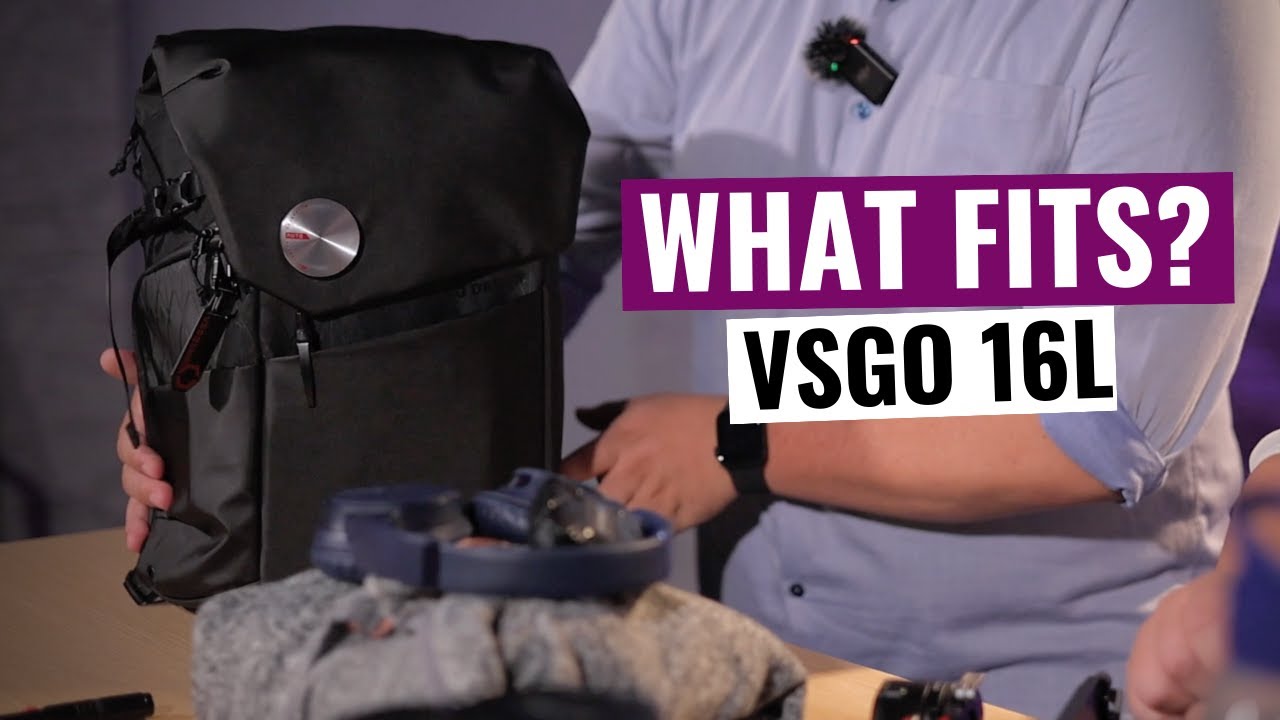 VSGO 16L: What fits in the backpack?
