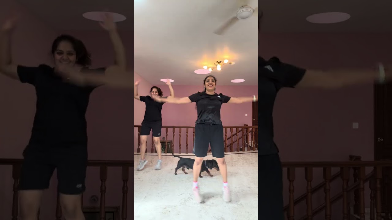 @DanceWithRaji / #momdaughter #aerobicsdanceworkout #fitmomsinspire #fitat53 #dancefitness 
