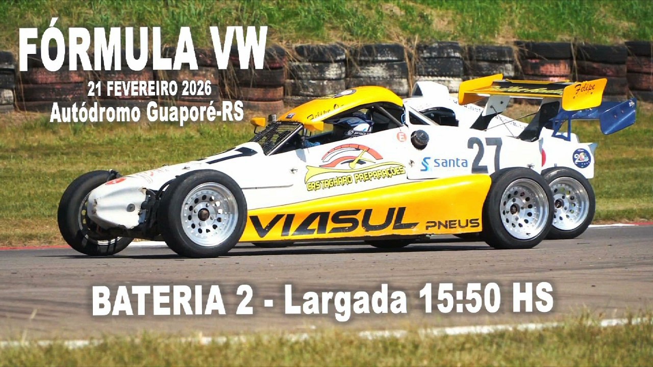 Fórmula VW - BATERIA 2