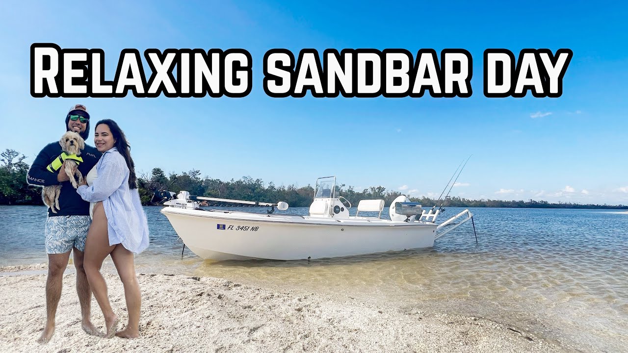 Boating during FL WINTER at Cayo Costa SANDBAR