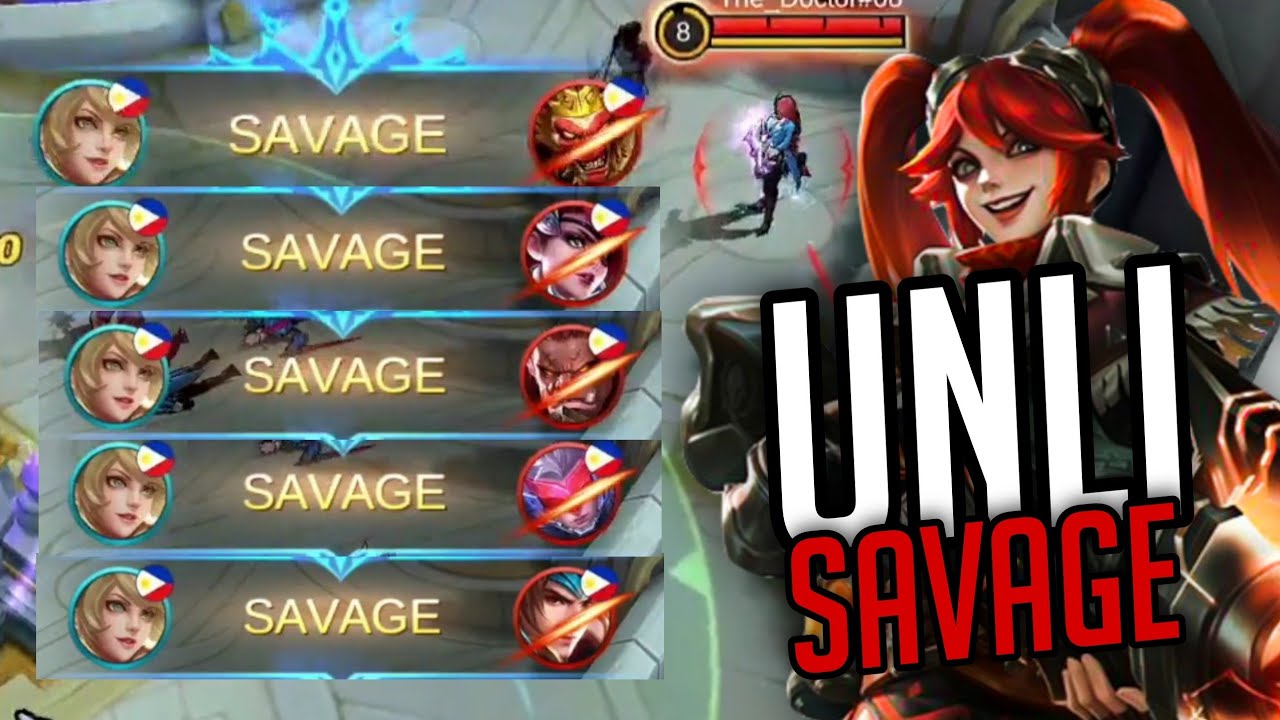 WALANG LALABAS NG BASE (UNLI SAVAGE) | MLBB