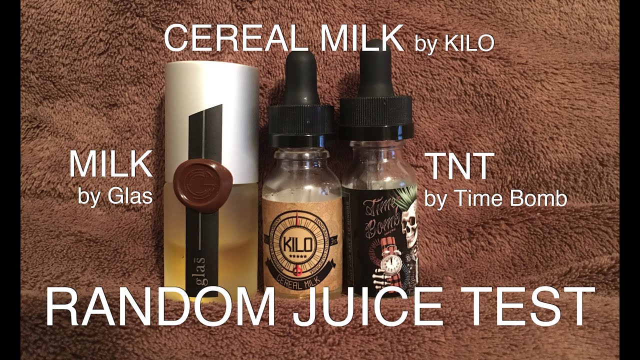 Random Juice Test - Milk, Cereal Milk & TNT