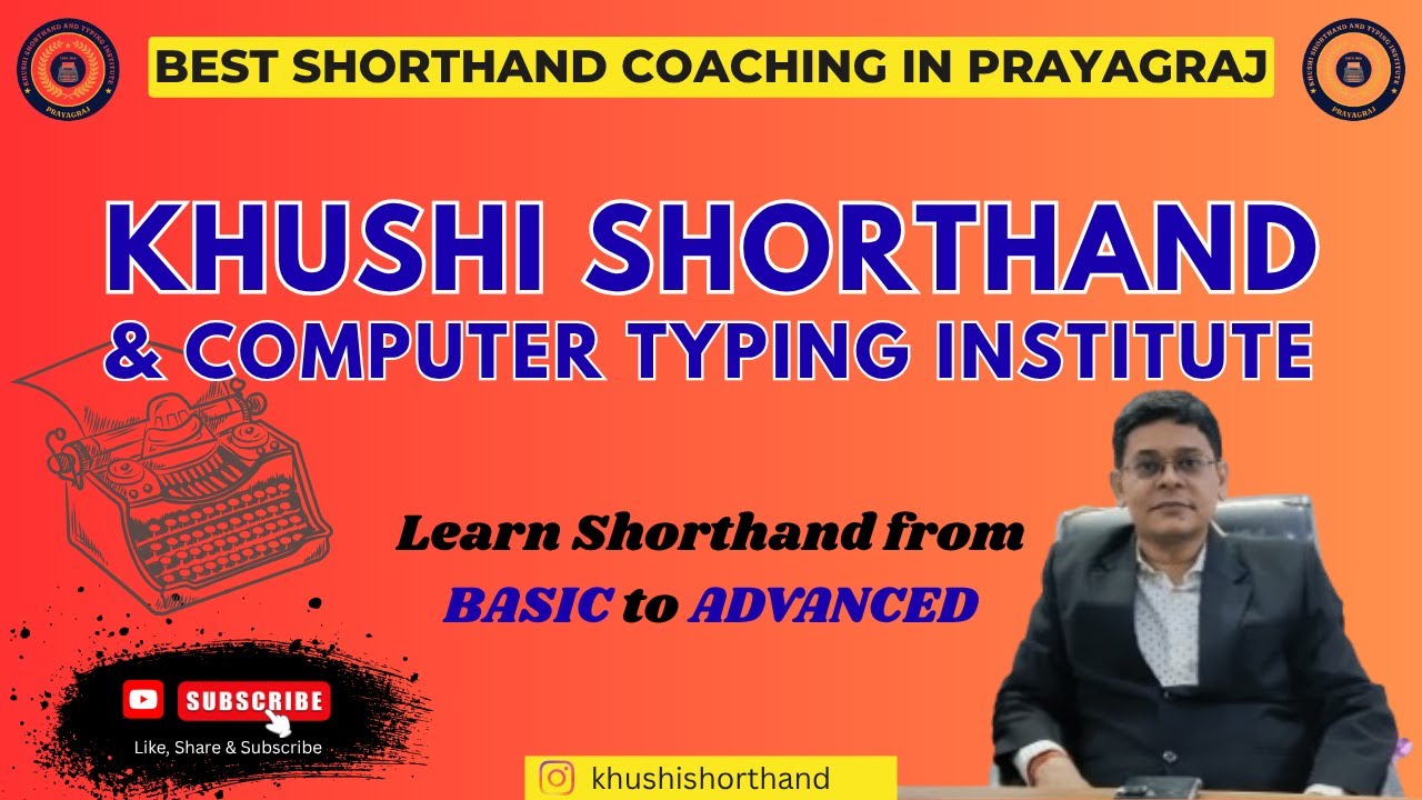 Best Shorthand Coaching In Prayagraj, Shorthand Coaching, SSC Steno 2025, Shorthand Dictations.
