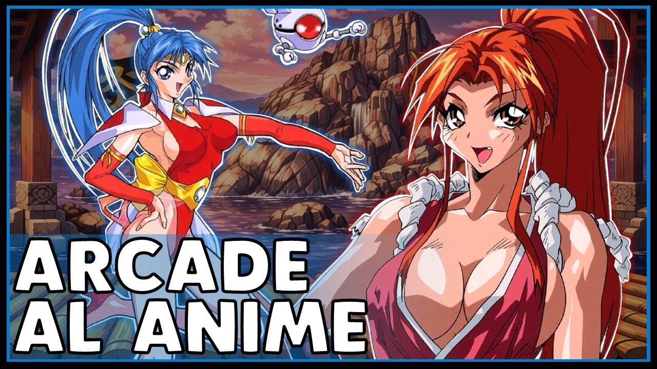 Juegos de lucha que pasaron del ARCADE al ANIME