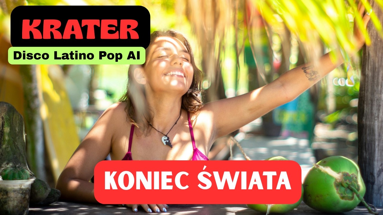 Krater Koniec świata (Official Video) Disco Latino Pop AI