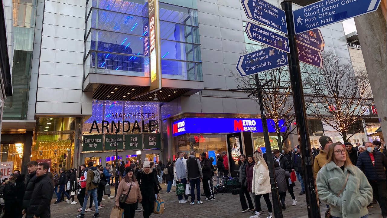 Manchester Arndale Shopping Centre Tour | England UK 2021