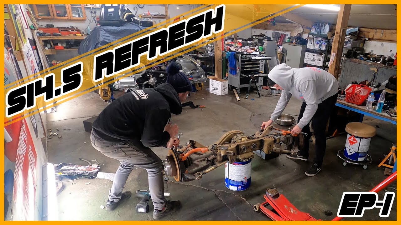 Refreshing my #S14.5 ready for the 2021 season | EP1- Subframe Reinforcing
