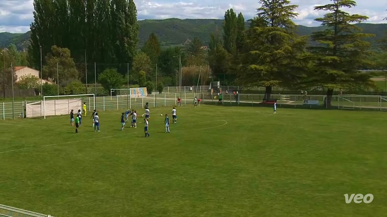 U14 R2 poule C Ligue M&eacute;diterran&eacute;e US Moyenne Durance (1) vs Carnoux FC (0)