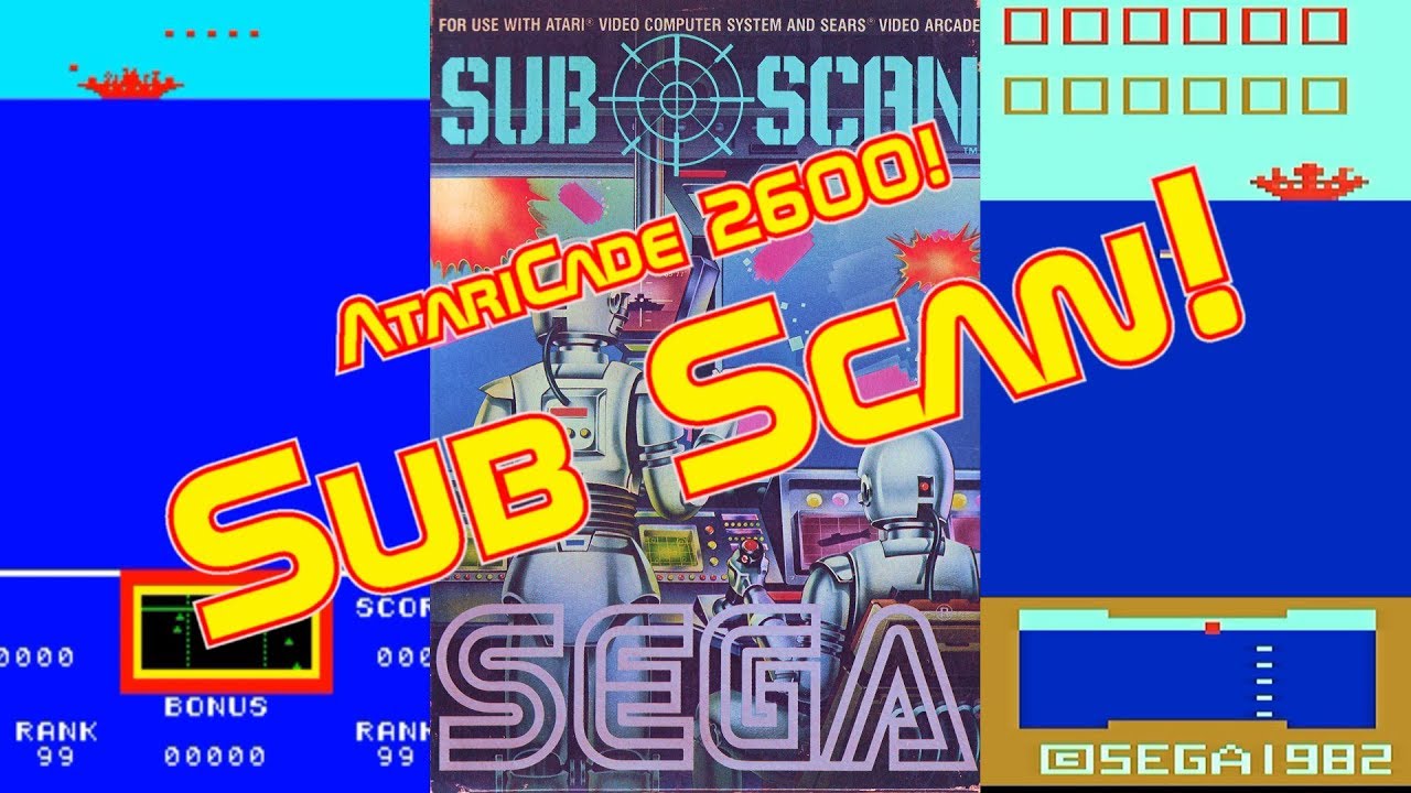 AtariCade 2600! Sub Scan!