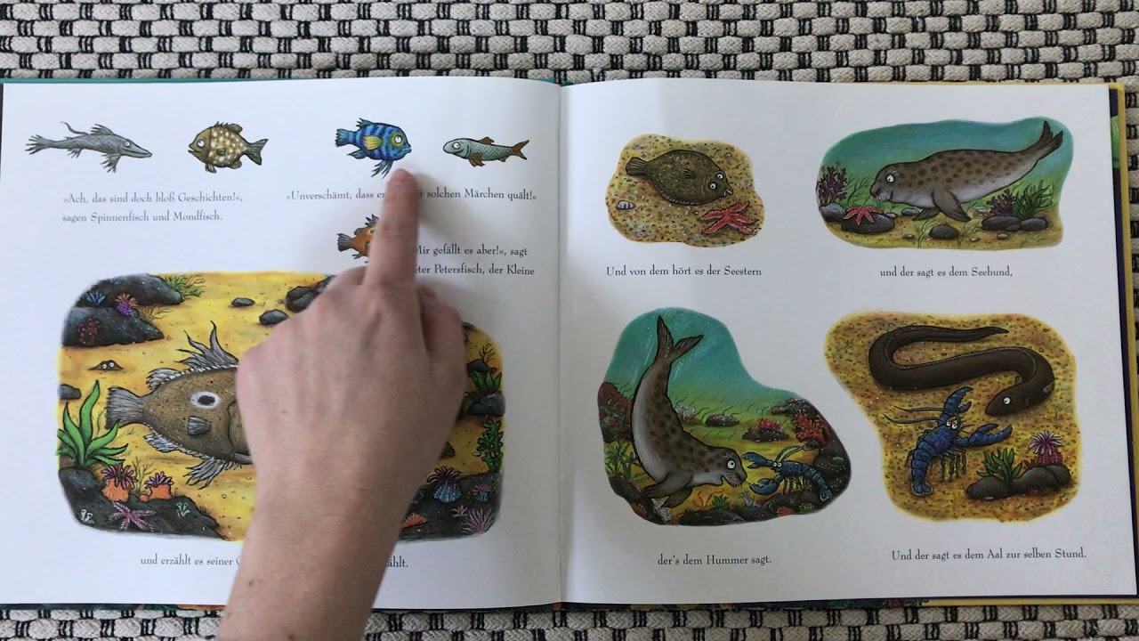 Flunkerfisch - von Axel Scheffler und Julia Donaldson - vorgelesen von Frau M.