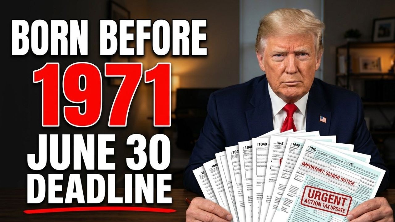 🚨 BORN BEFORE 1971  5 NEW Tax Forms Just Released &mdash; Seniors Must File Before June 30th