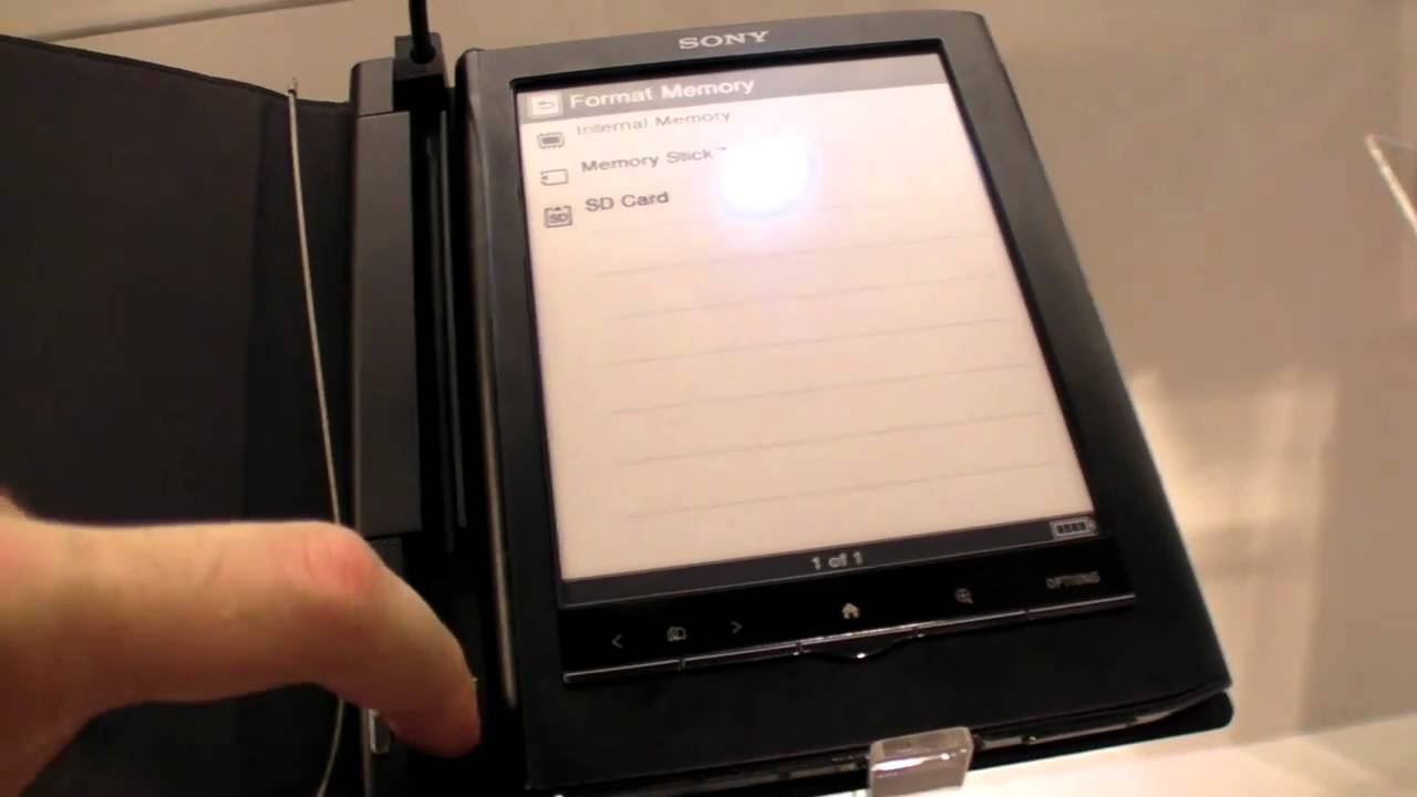Sony Reader PRS-650 Touch Edition
