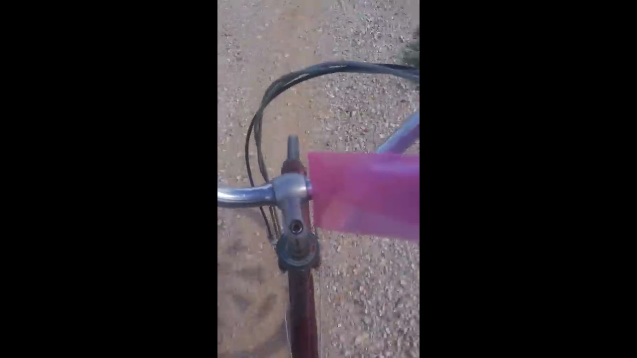 Field research  by bycicle .