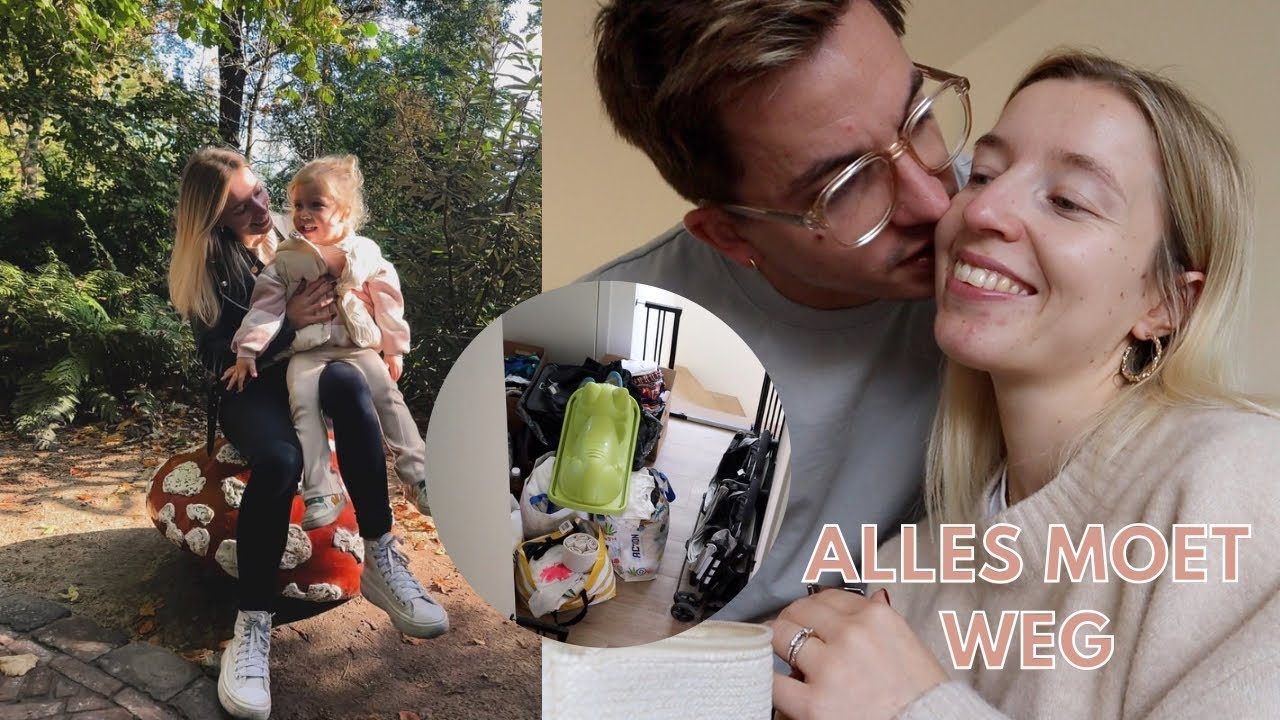 VLOG | Heel wat spullen opruimen! Weer afscheid nemen van heel wat kinderkleding & Vinted pakketje 💞