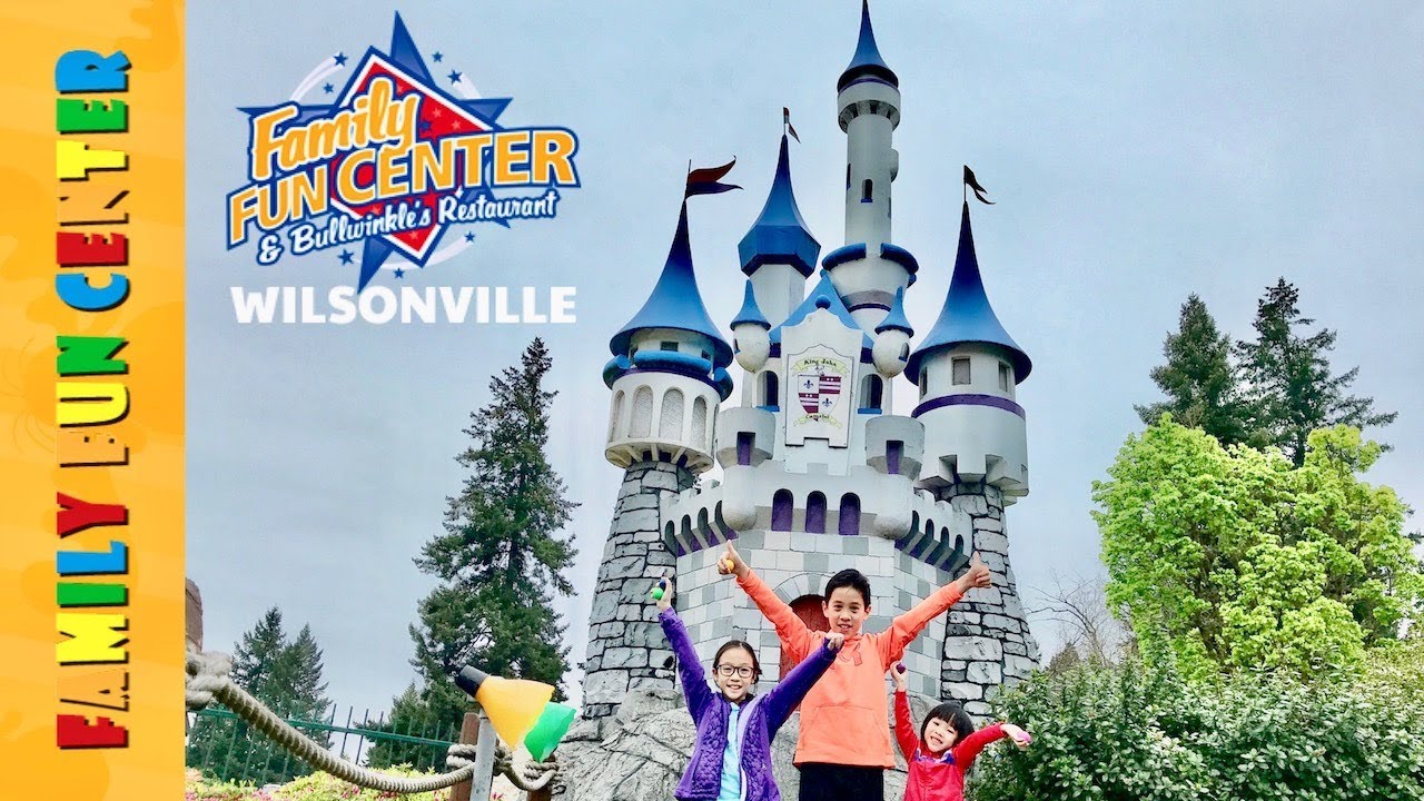 FAMILY FUN CENTER REVIEW, Wilsonville - Rides, Arcade And More!!!