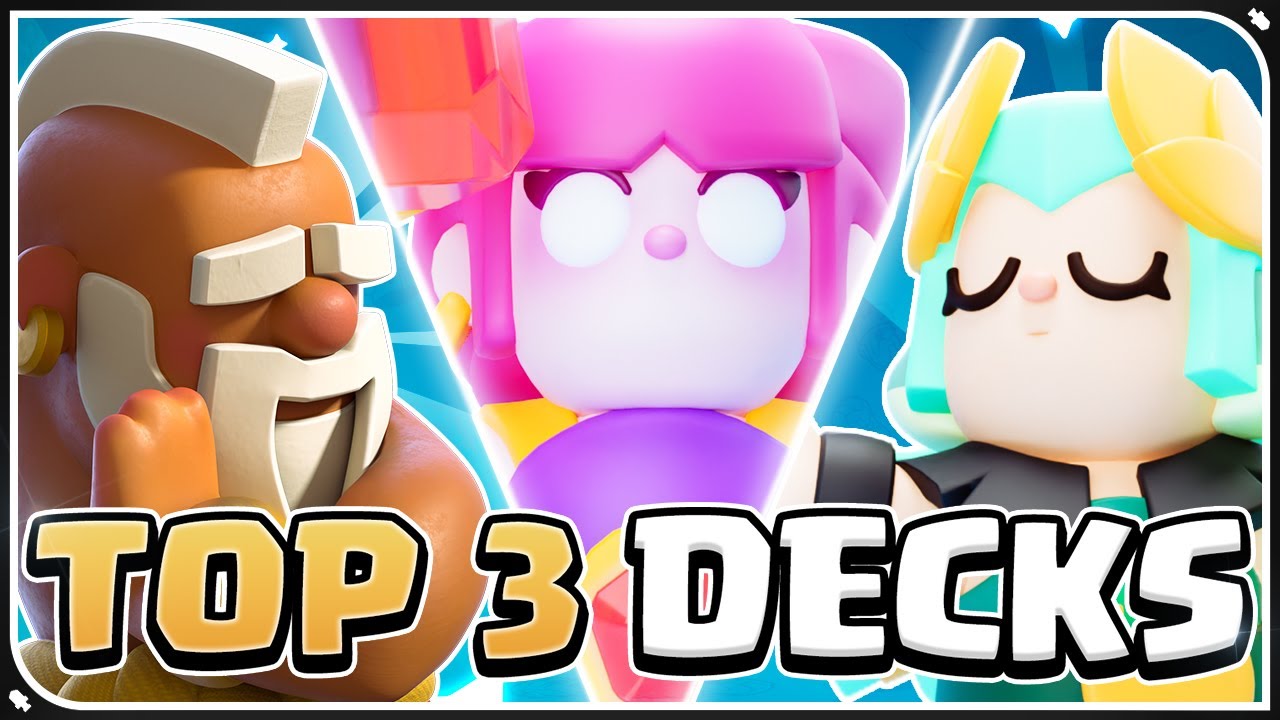 3 *NEW* DECKS IN CLASH MINI
