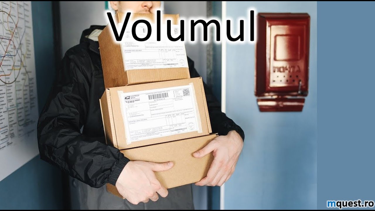 Geometrie, Volumul, clasa a IV-a