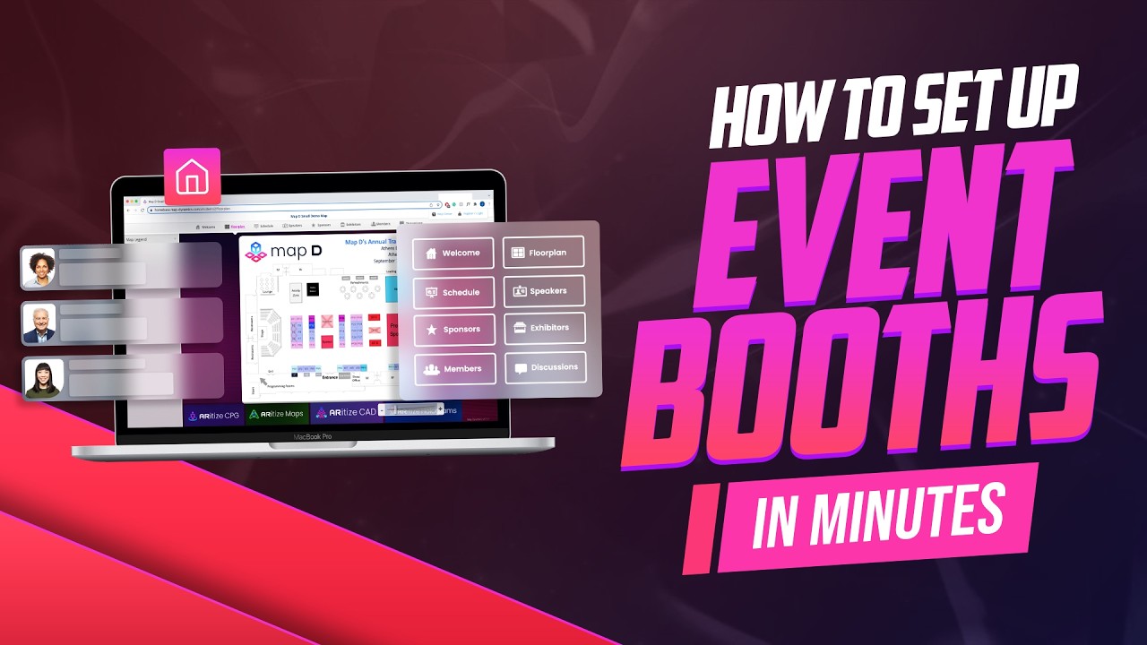 How to Set Up Event Booths in Minutes | map D Booth Management