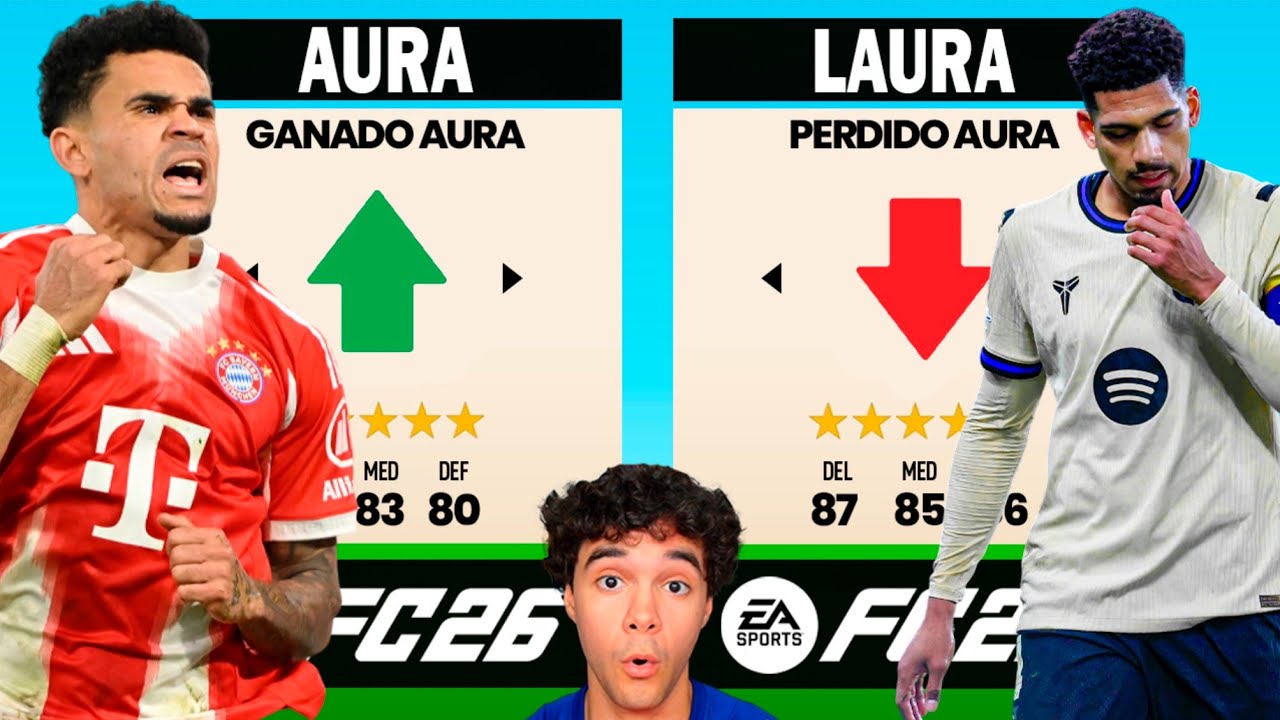 JUGADORES QUE HAN GANADO AURA vs HAN PERDIDO SU AURA!