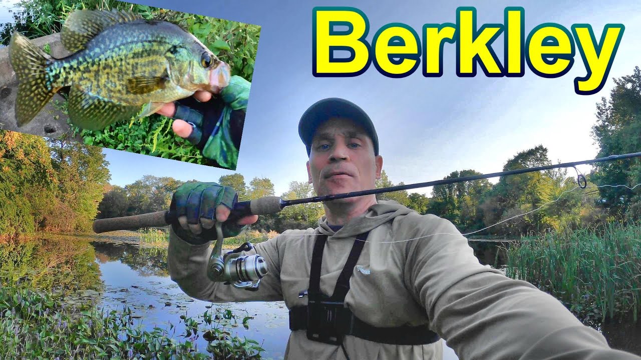 Berkley Lightning spinning rod TESTED Light action pond fishing  BEST BUDGET FISHING RODS!