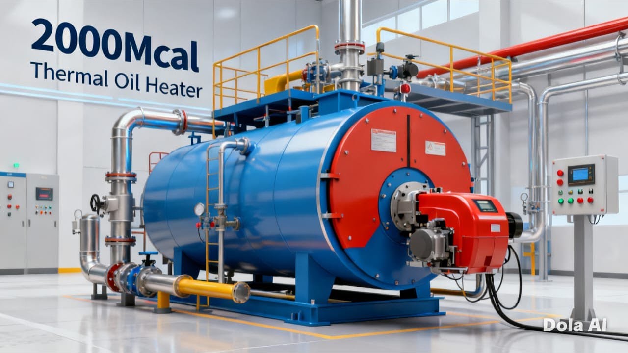 Thermal Oil Heater for Oil & Gas Industry | Energy Efficient Heating by PT Indira Mitra Boiler
