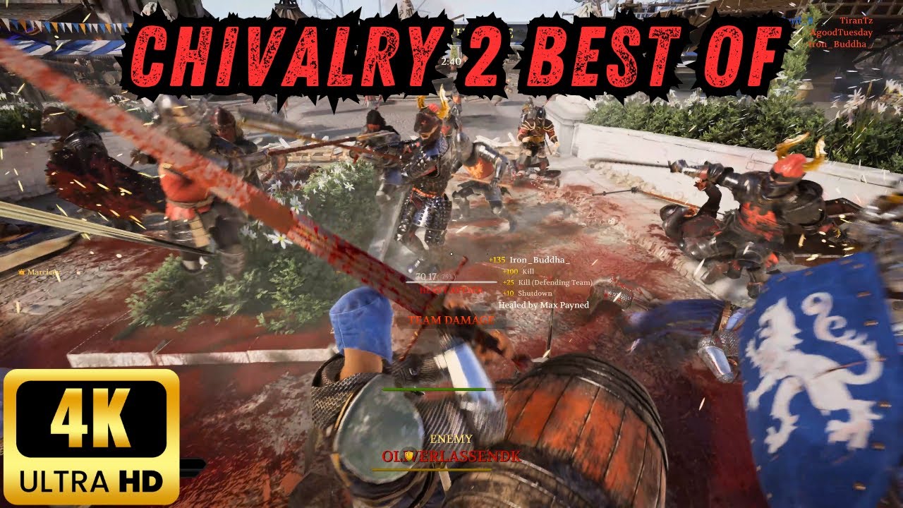 Chivalry 2 Best Gameplay Moments – High Skill Fights & Crazy Action!