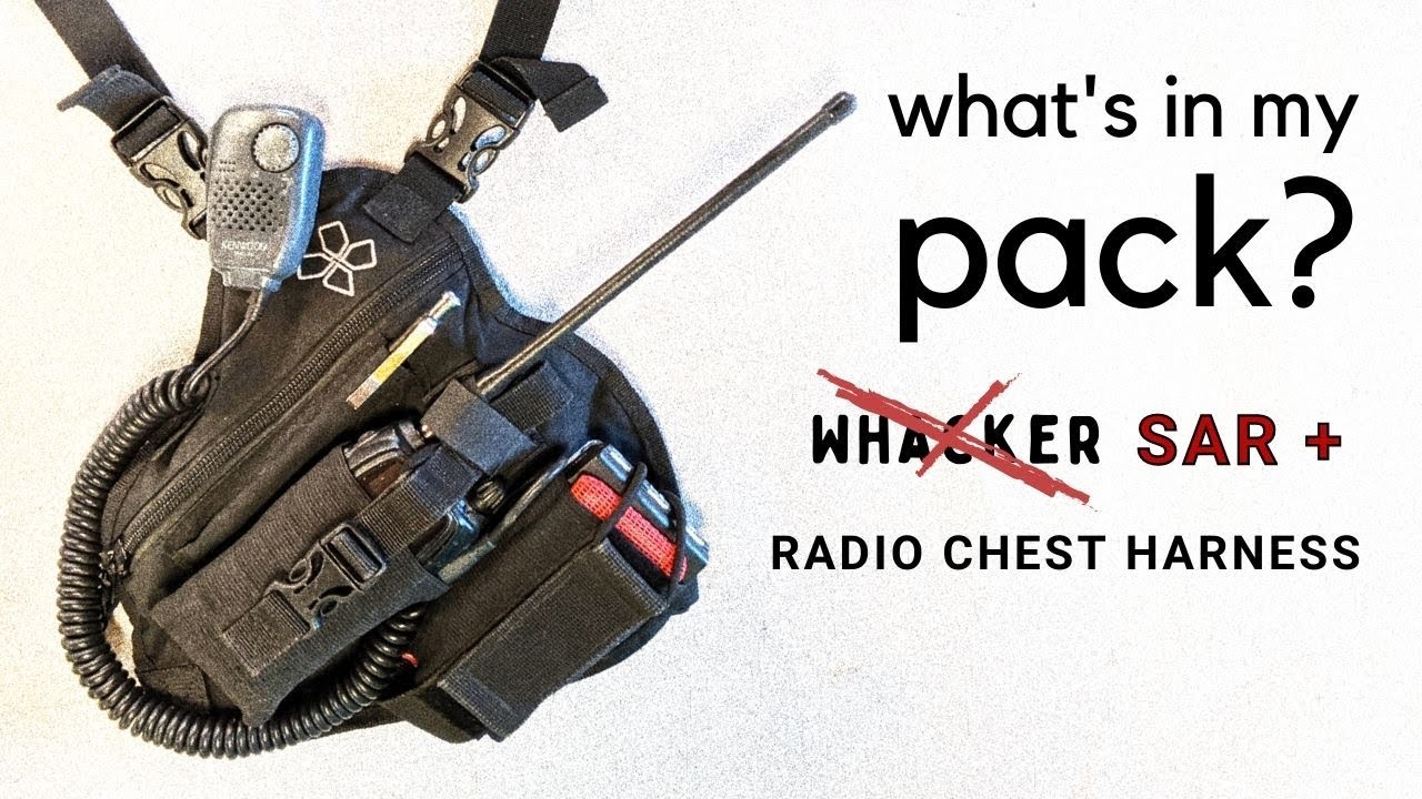 Что в моем рюкзаке? — Версия Radio Chest Harness